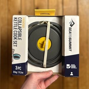 Sea to Summit Cook Set - Collapseable Kettle and Two Cup Set